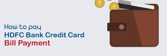 How to HDFC credit card bill payments